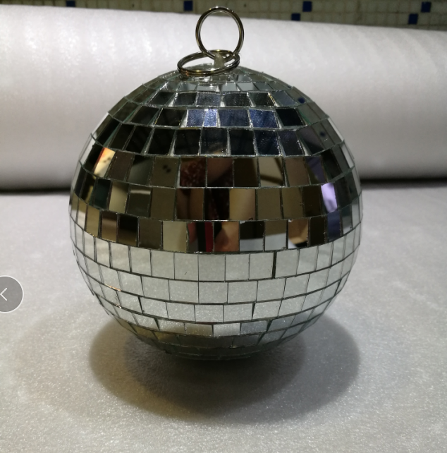 Professional Disco Light Mirror Ball Rotating Colorful Effect Mirror Ball
